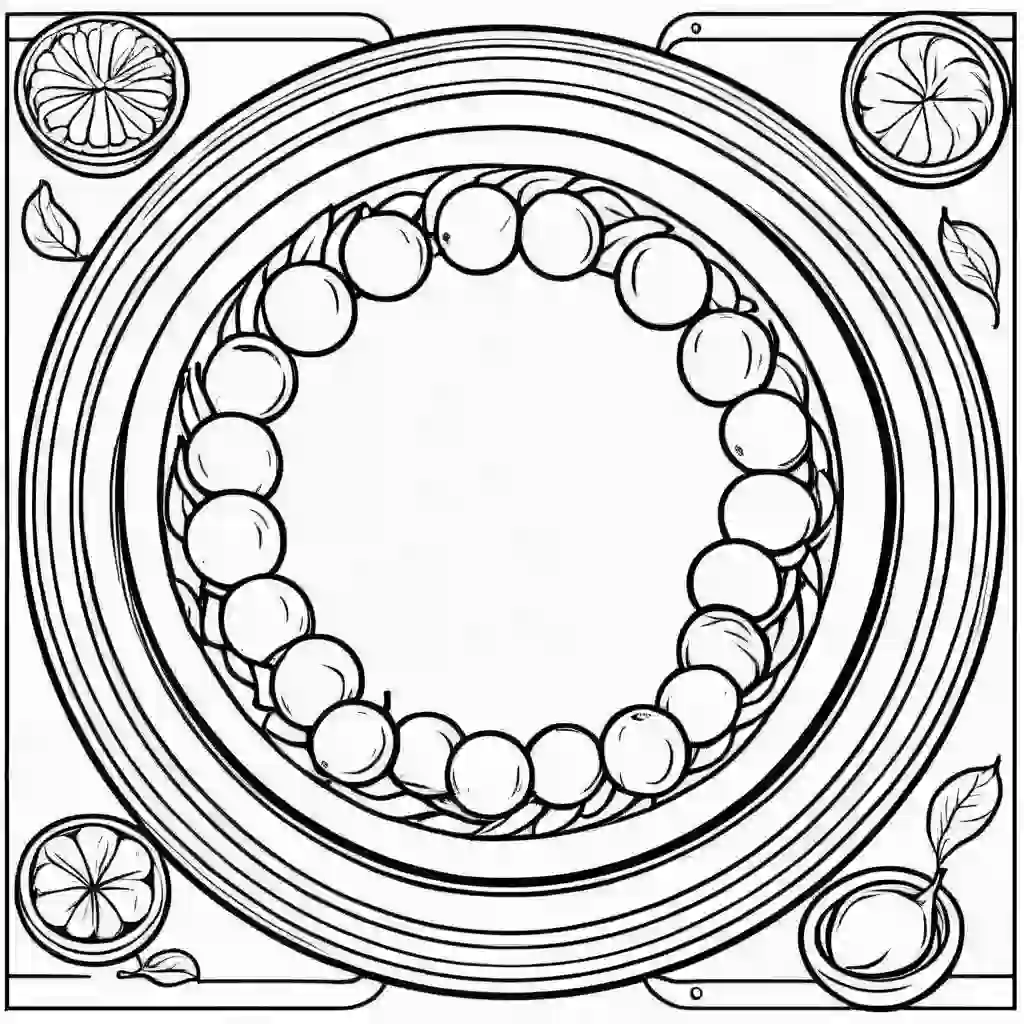 Pie plate coloring pages